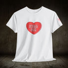 Kiss Me Candy Heart | Mix & Match 100% Cotton Unisex Fun-Flirty Lovers’ Tees
