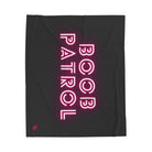 Boob Patrol | Mix & Match Velveteen Fun-Flirty Lovers’ Blankets
