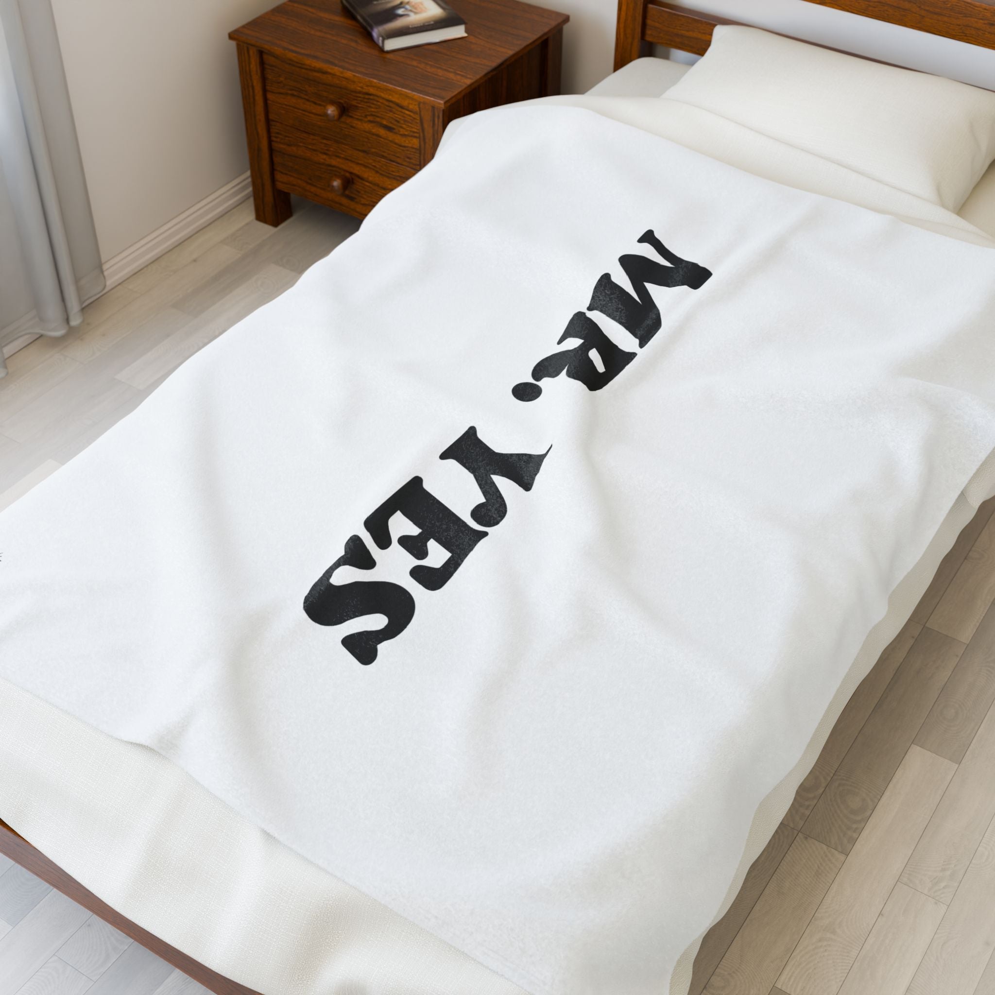 Mr. Yes | Mix & Match Velveteen Fun-Flirty Lovers’ Blankets