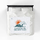 Catch You on the Next Wave | Mix & Match Soft Fun-Flirty Lovers’ Blankets