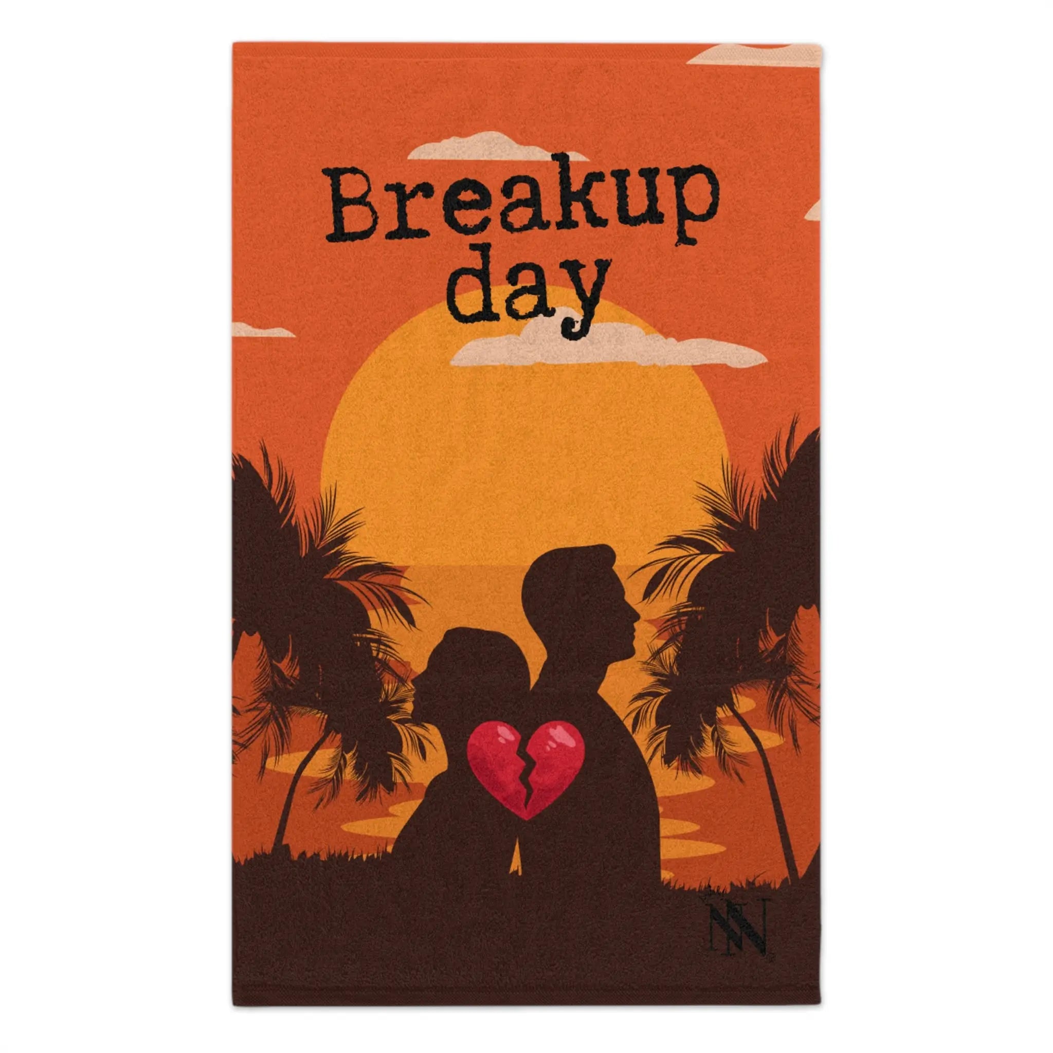 Breakup Day Heartbreak Sunset Sex Towel