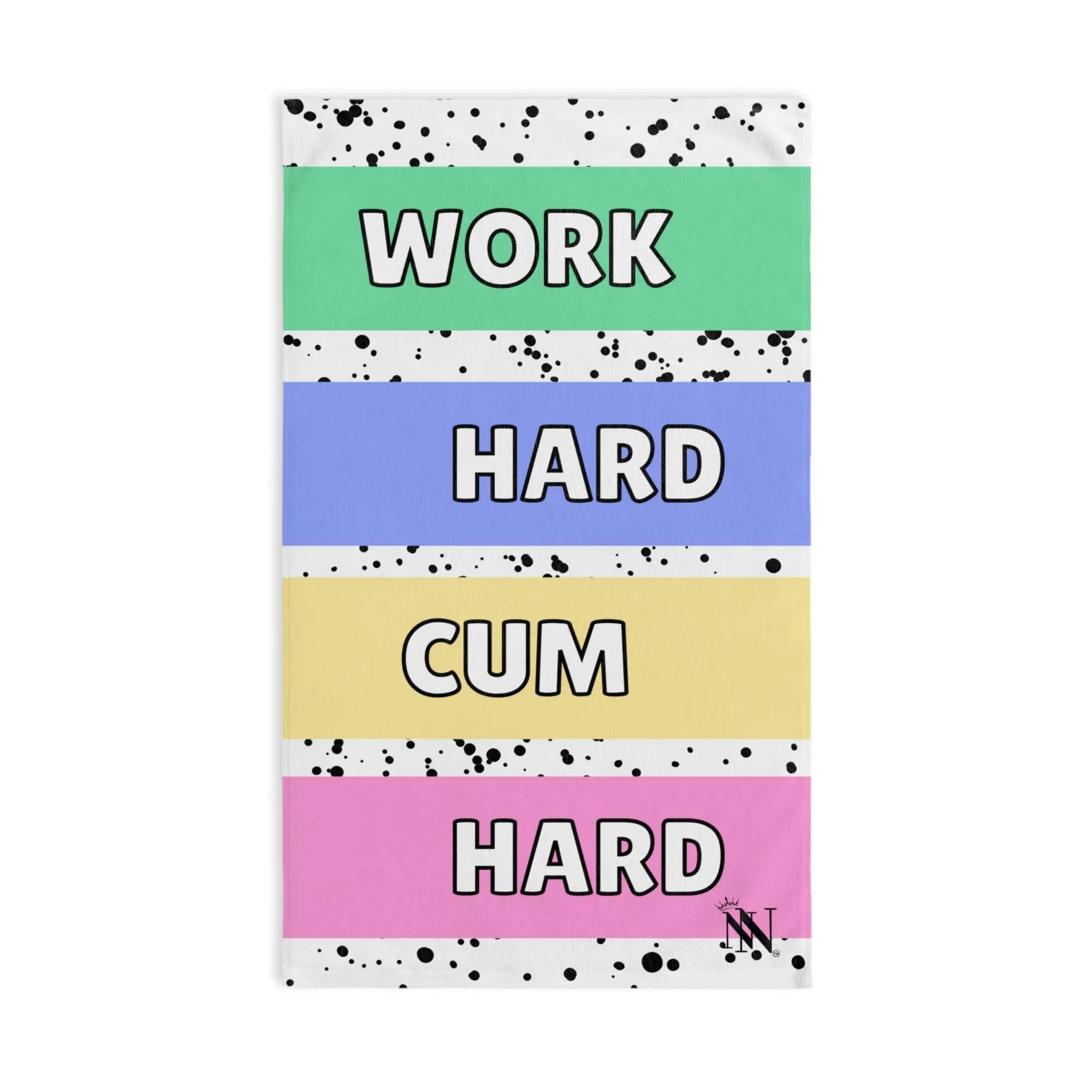 Work Hard Cum Hard | Mix & Match Original Fun-Flirty Lovers’ Towels