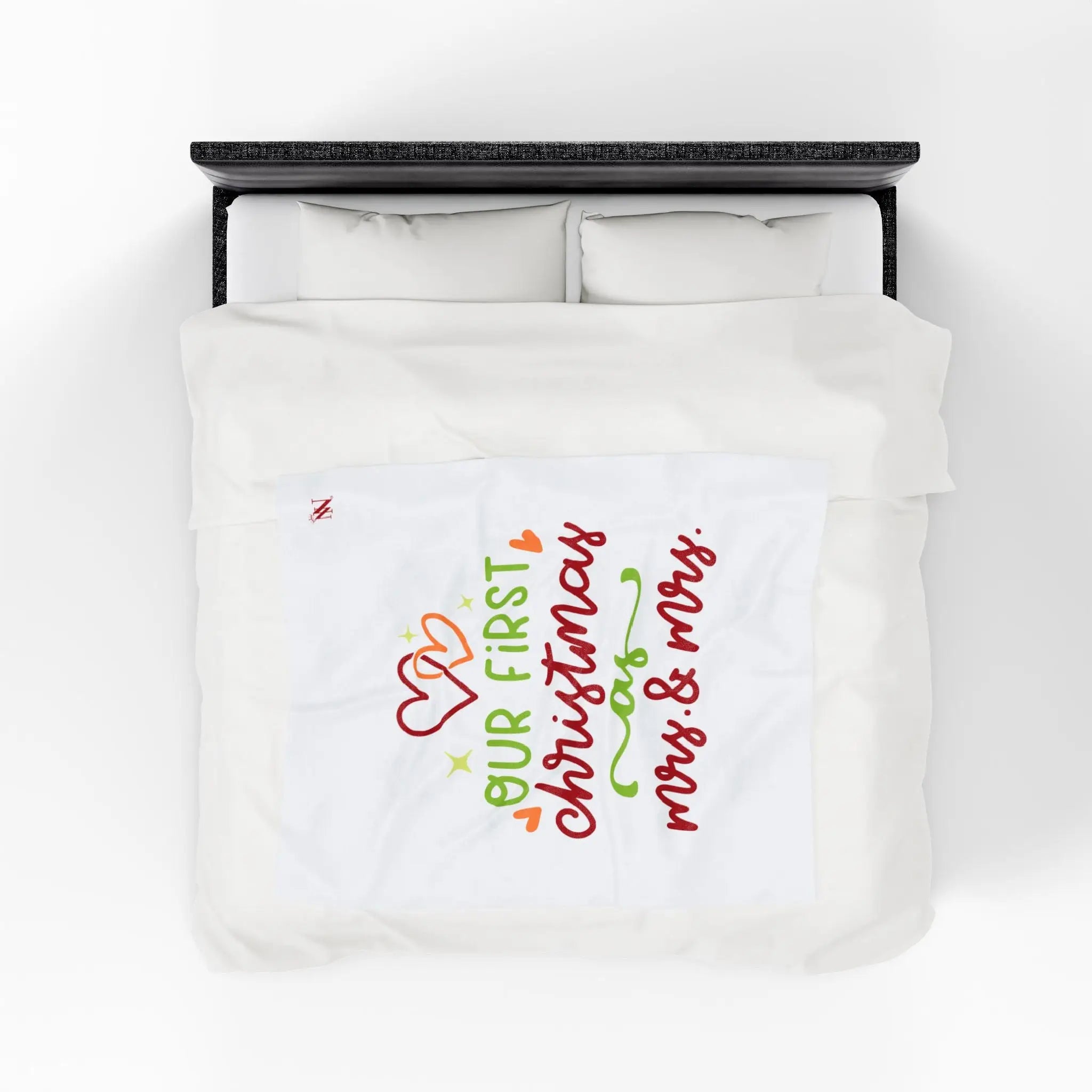 Our First Christmas as Mrs. & Mrs. | Mix & Match Fun-Flirty Lovers’ Blankets