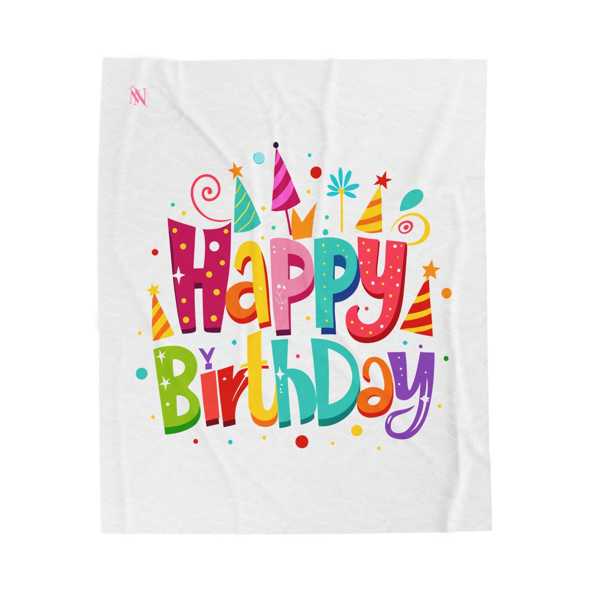 Fun Happy Birthday | Mix & Match Velveteen Fun-Flirty Lovers’ Blankets