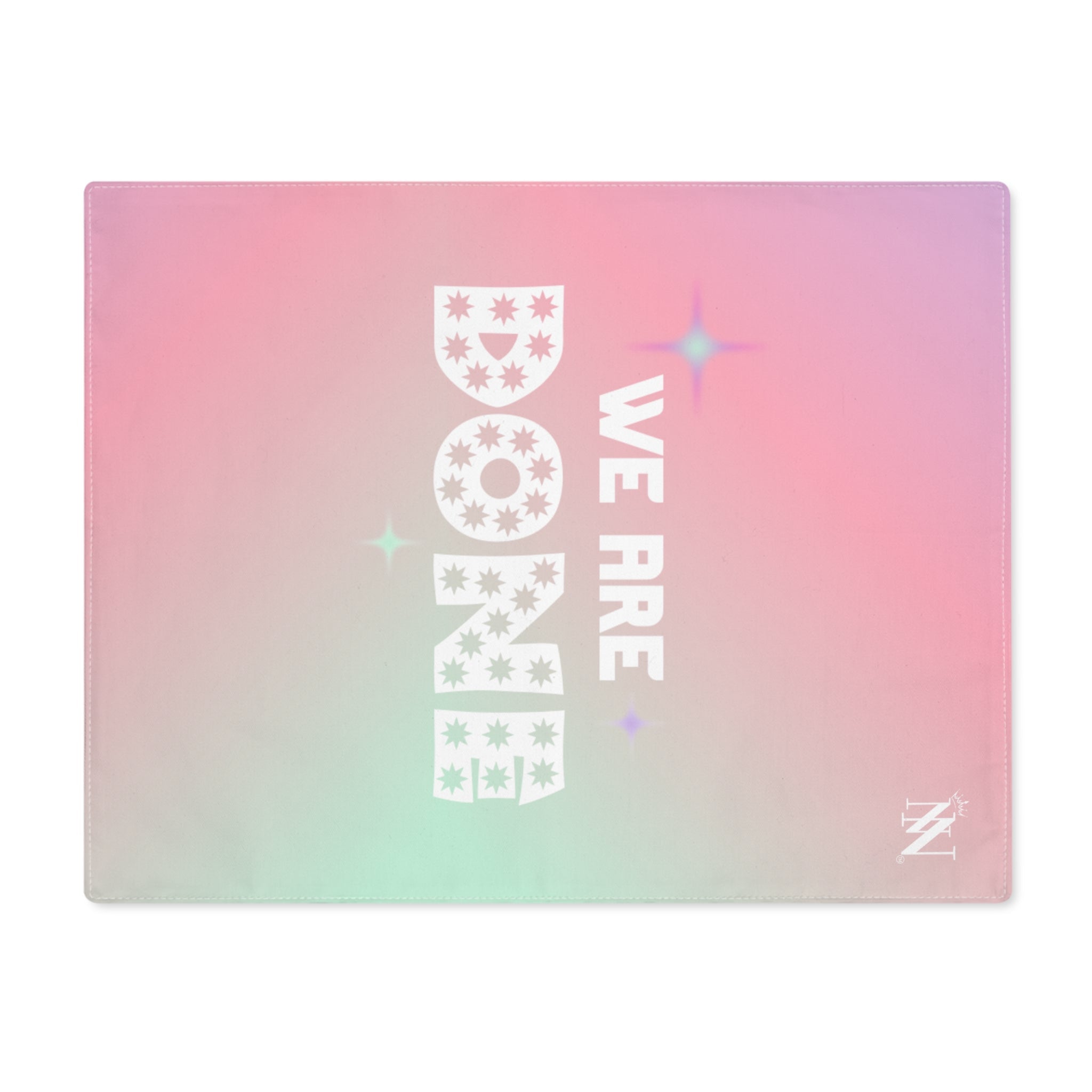 We Are Done Adult Sex Toys Mat