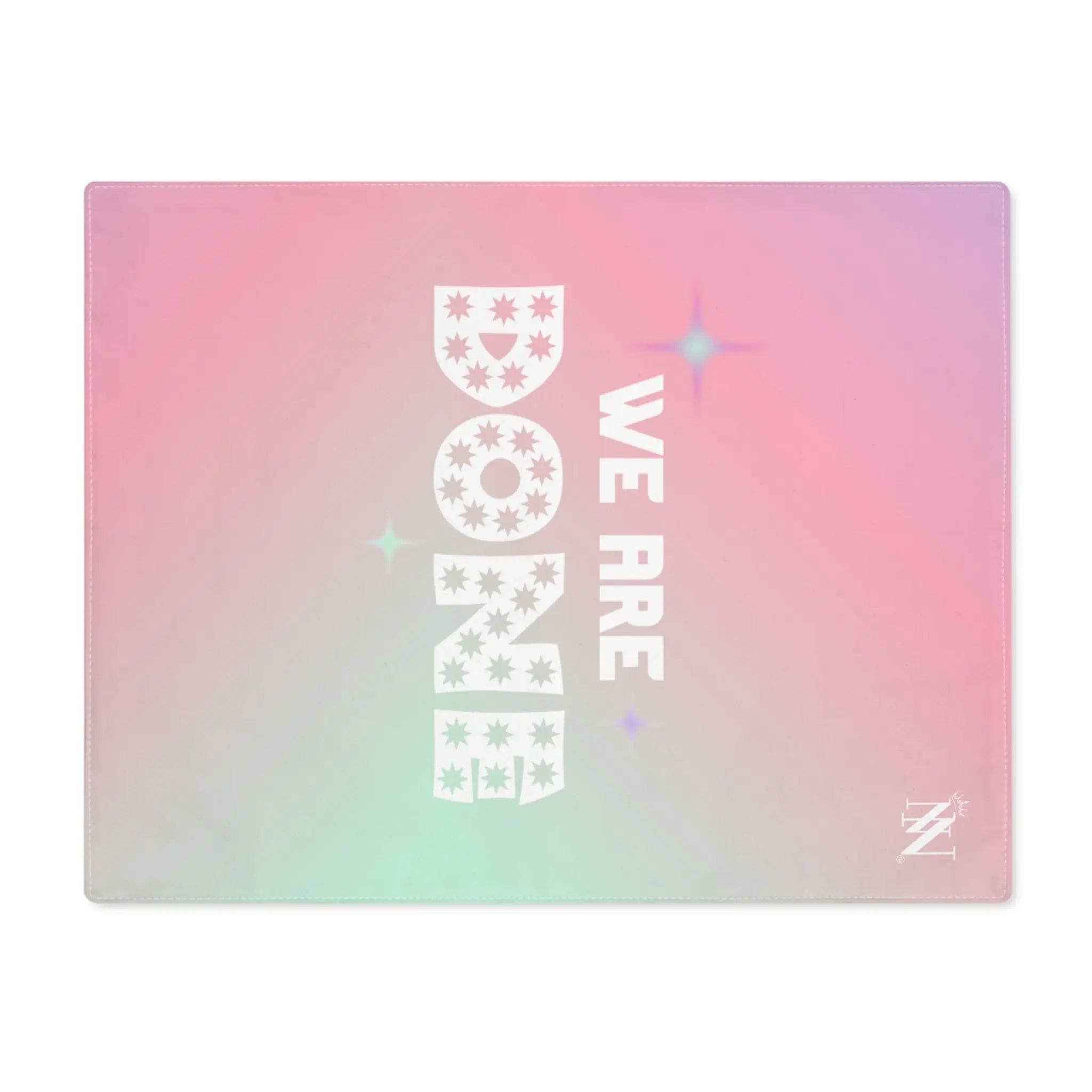 We Are Done Adult Sex Toys Mat