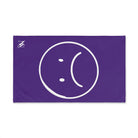 Sad Emoji Purple Cum Towel