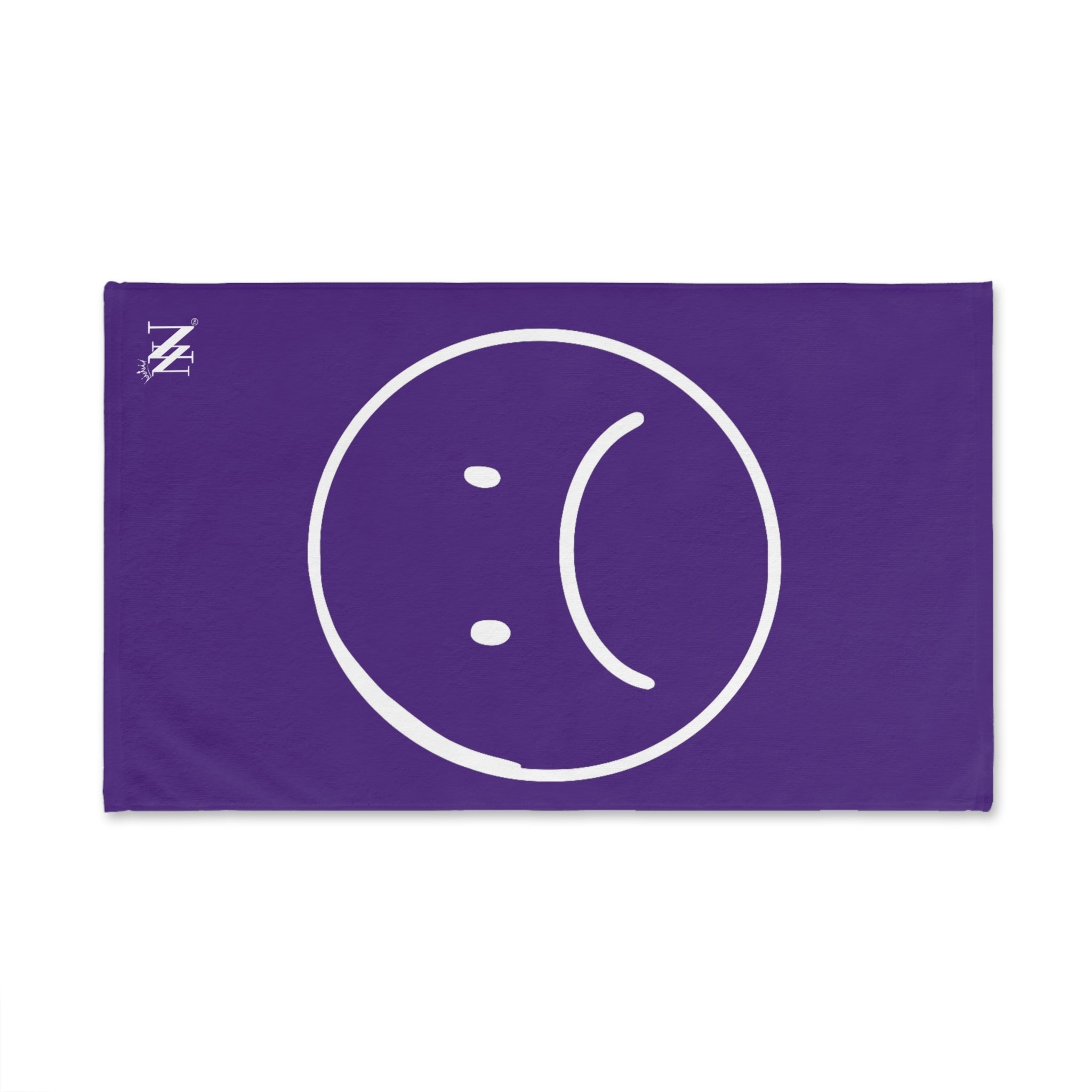 Sad Emoji Purple Cum Towel