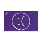 Sad Emoji Purple | Mix & Match Classic Fun-Flirty Lovers’ Towels