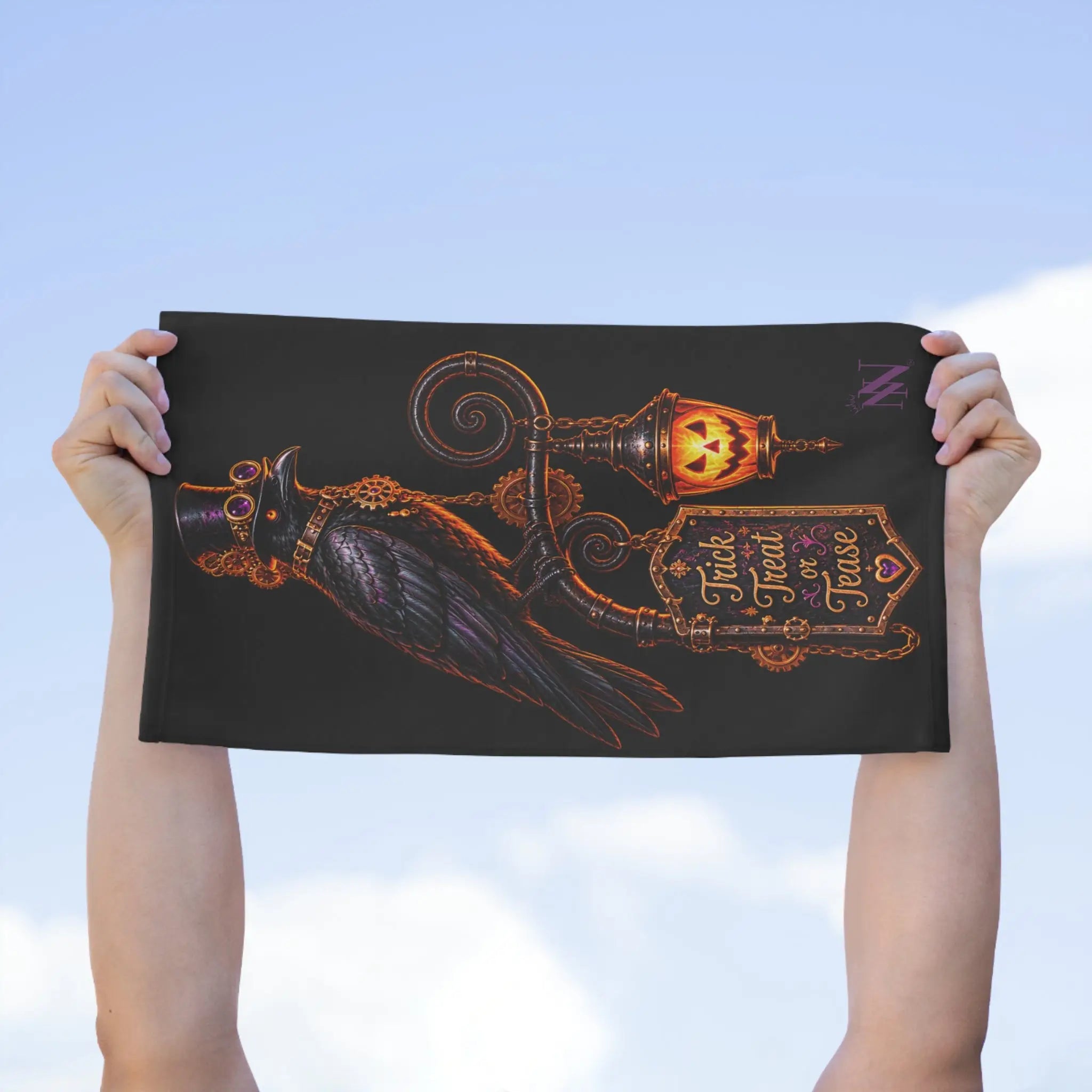 Trick Treat or Tease Crow Sex Towel