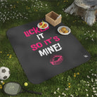 Licked It So It’s Mine! With a Kiss | Nectar Napkins Fun-Flirty Lovers’ Sex Blankets