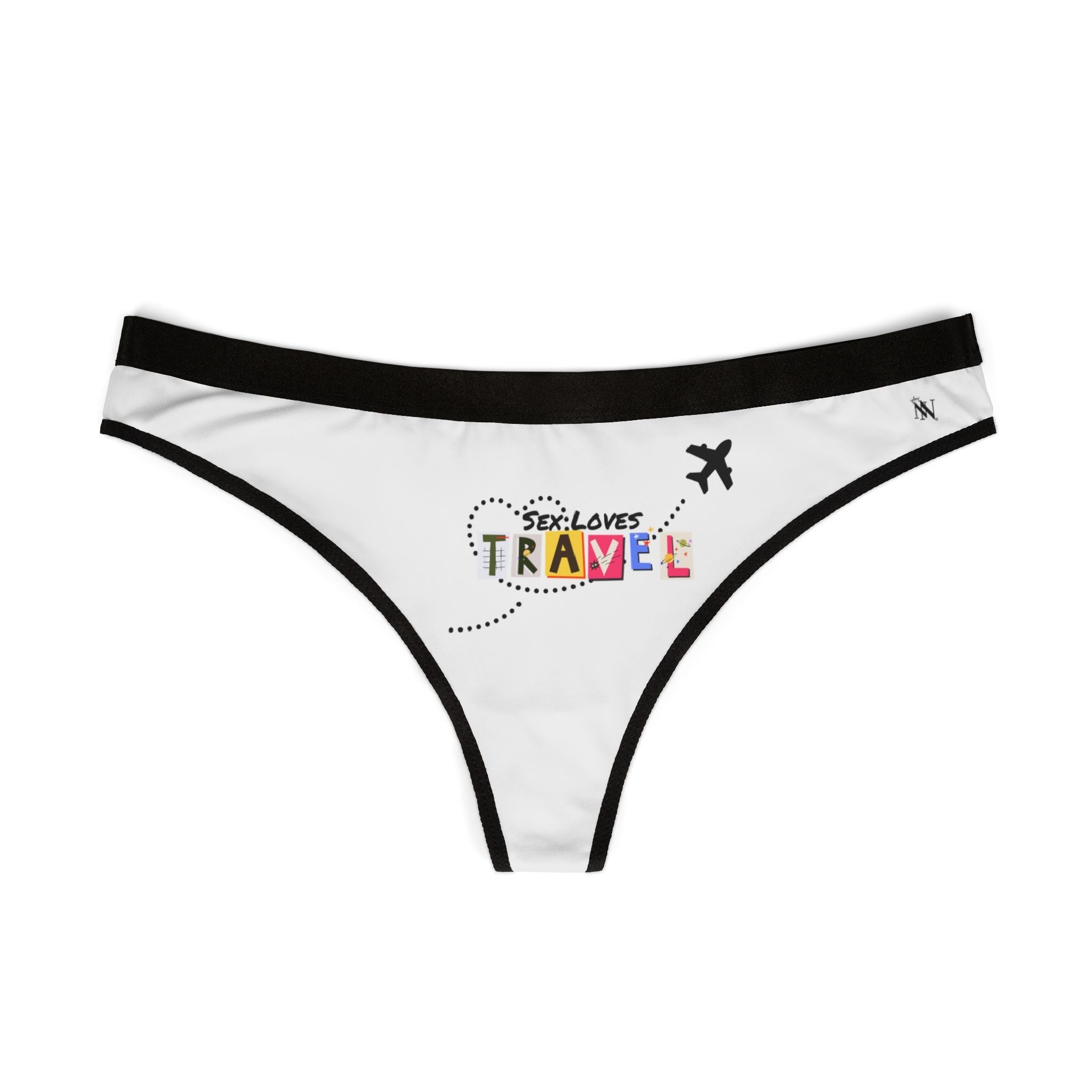 Sex Loves Travel | Mix & Match Women’s Fun-Flirty Lovers’ Thongs
