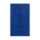 One More Time? Blue | Mix & Match Classic Fun-Flirty Lovers’ Towels