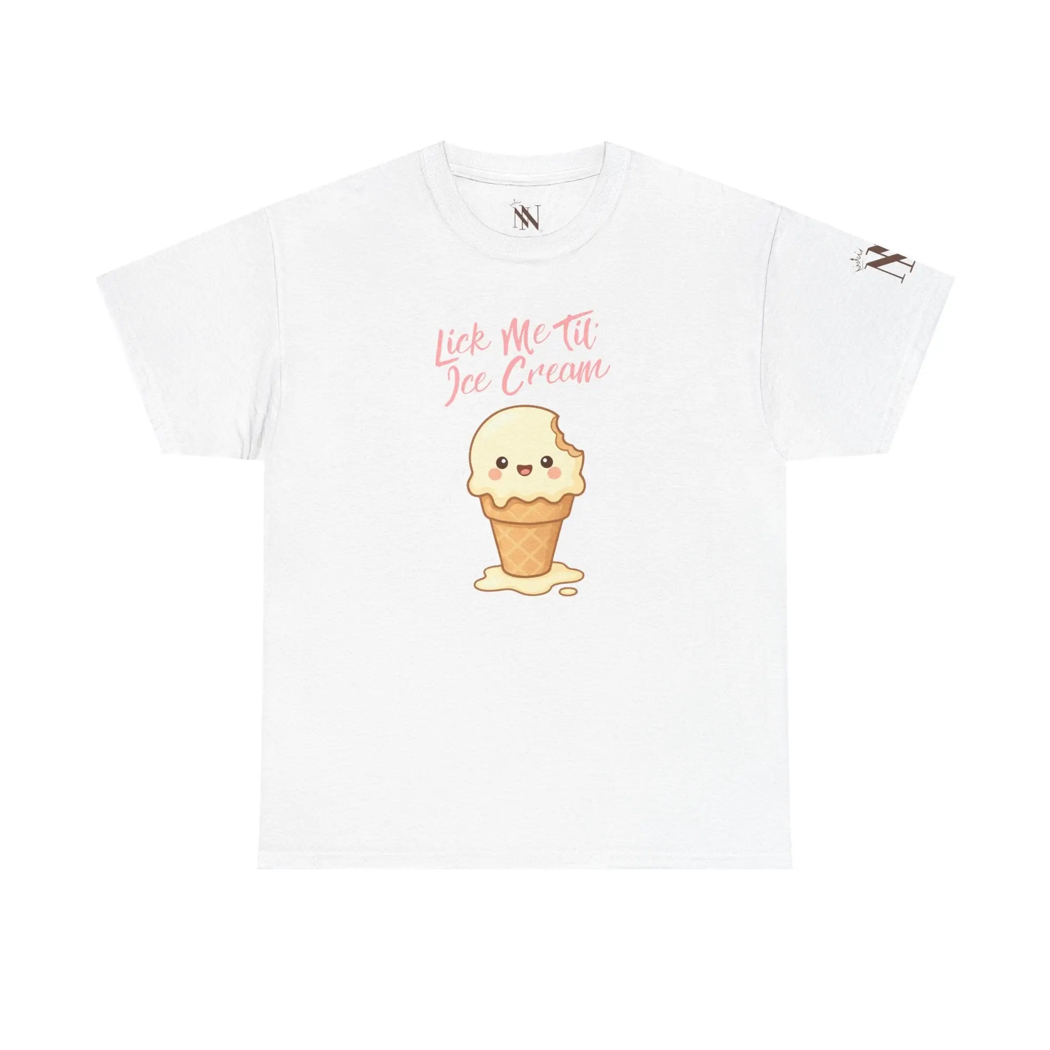 Lick Me Til’ Ice Cream | Nectar Napkins Fun-Flirty Lovers’ T-Shirts