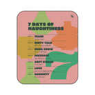 7 Days of Naughtiness | Mix Match Fun-Flirty Lovers’ Water-Resistant Blankets