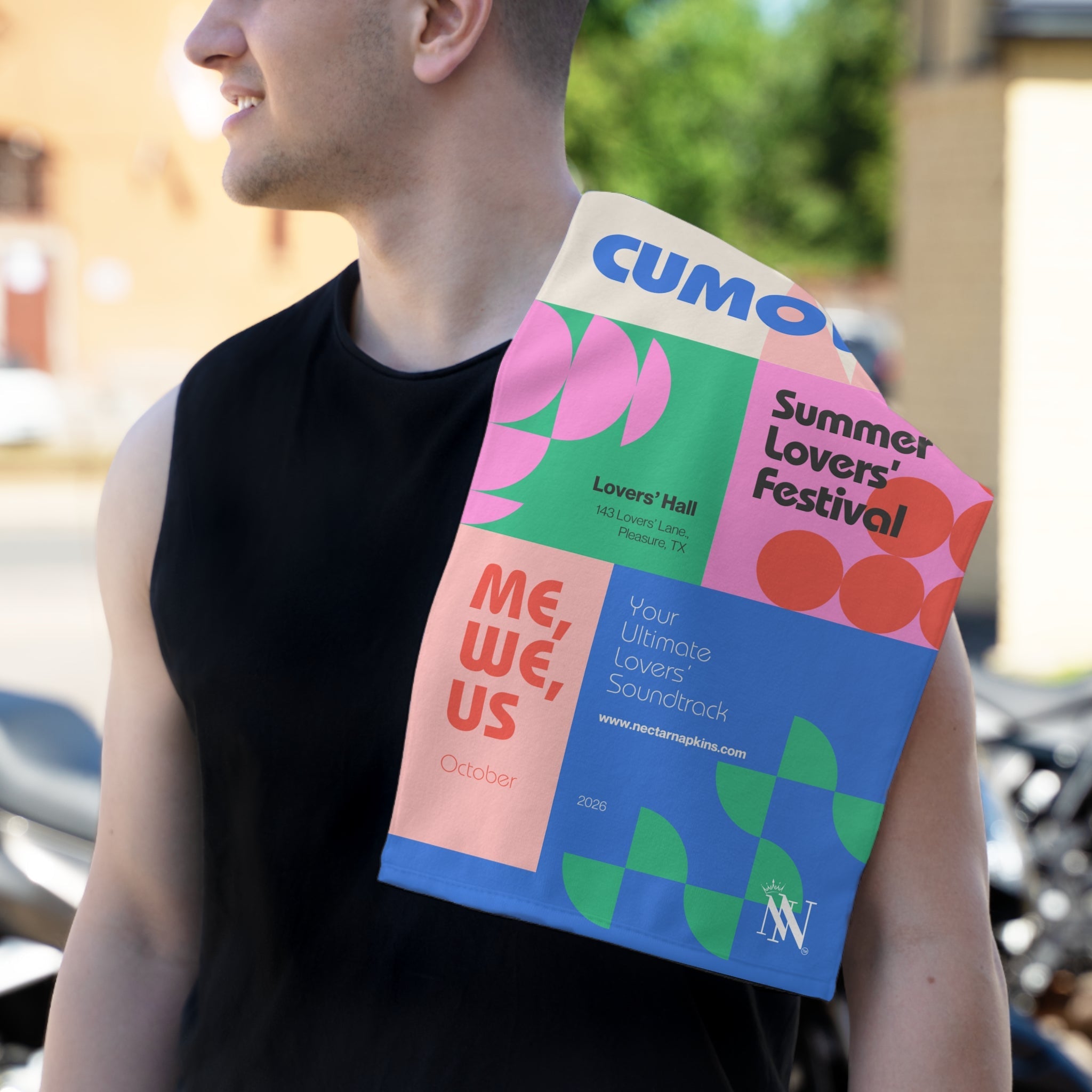 Summer Lovers’ Fest | Mix & Match Soft Fun-Flirty Lovers’ Towels