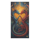 Written In the Stars Dragon Fantasy | Mix & Match XL Fun-Flirty Lovers’ Towels