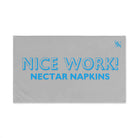 Nice Work Silver | Mix & Match Original Fun-Flirty Lovers’ Towels