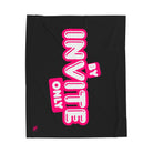 By Invite Only | Mix & Match Velveteen Fun-Flirty Lovers’ Blankets