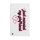Just Married My Girlfriend | Mix & Match Classic Fun-Flirty Lovers’ Towels