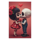 Day of the Dead’s Kiss | Mix & Match Soft Fun-Flirty Lovers’ Towels