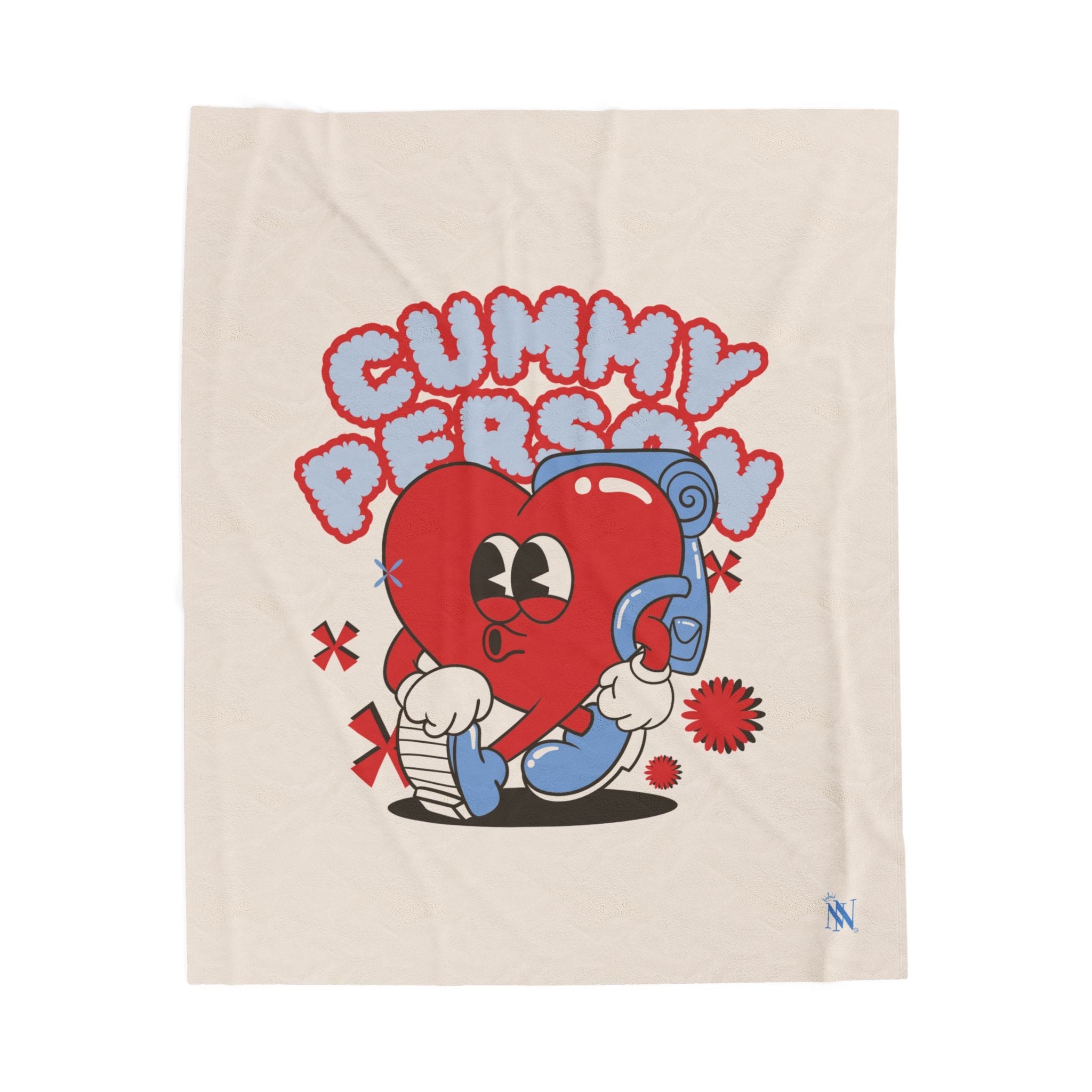Cummy Person | Mix & Match Soft Fun-Flirty Lovers’ Blankets