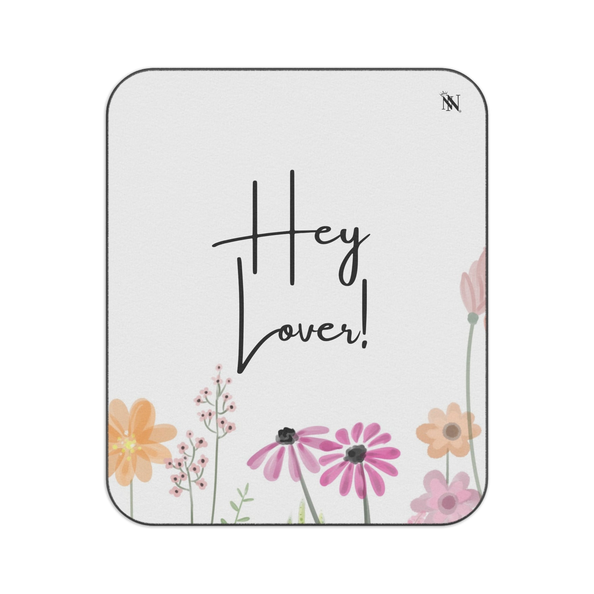 Hey Lover! Flowers | Mix Match Fun-Flirty Lovers’ Water-Resistant Blankets