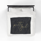 Pretty Girl | Mix & Match Velveteen Fun-Flirty Lovers’ Blankets