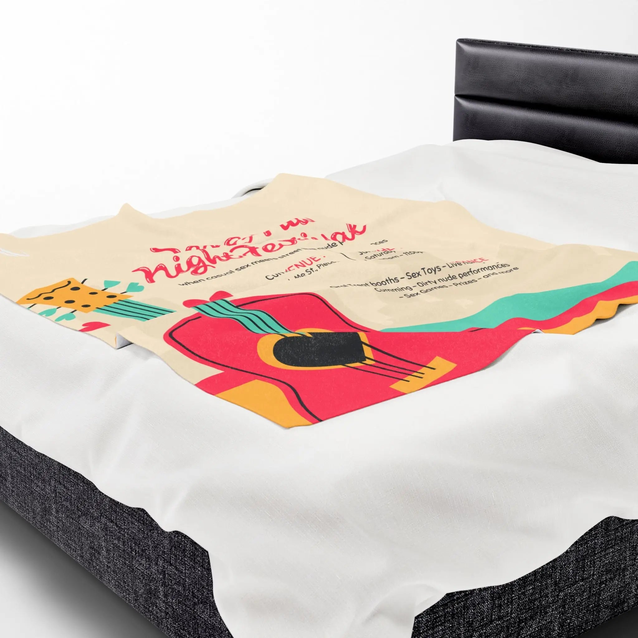 Nude Festival | Mix & Match Velveteen Fun-Flirty Lovers’ Blankets