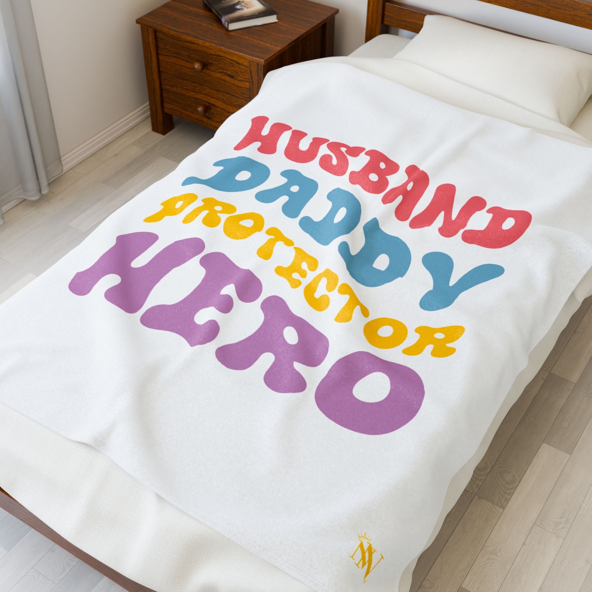 Husband Daddy Protector Hero | Mix & Match Soft Fun-Flirty Lovers’ Blankets