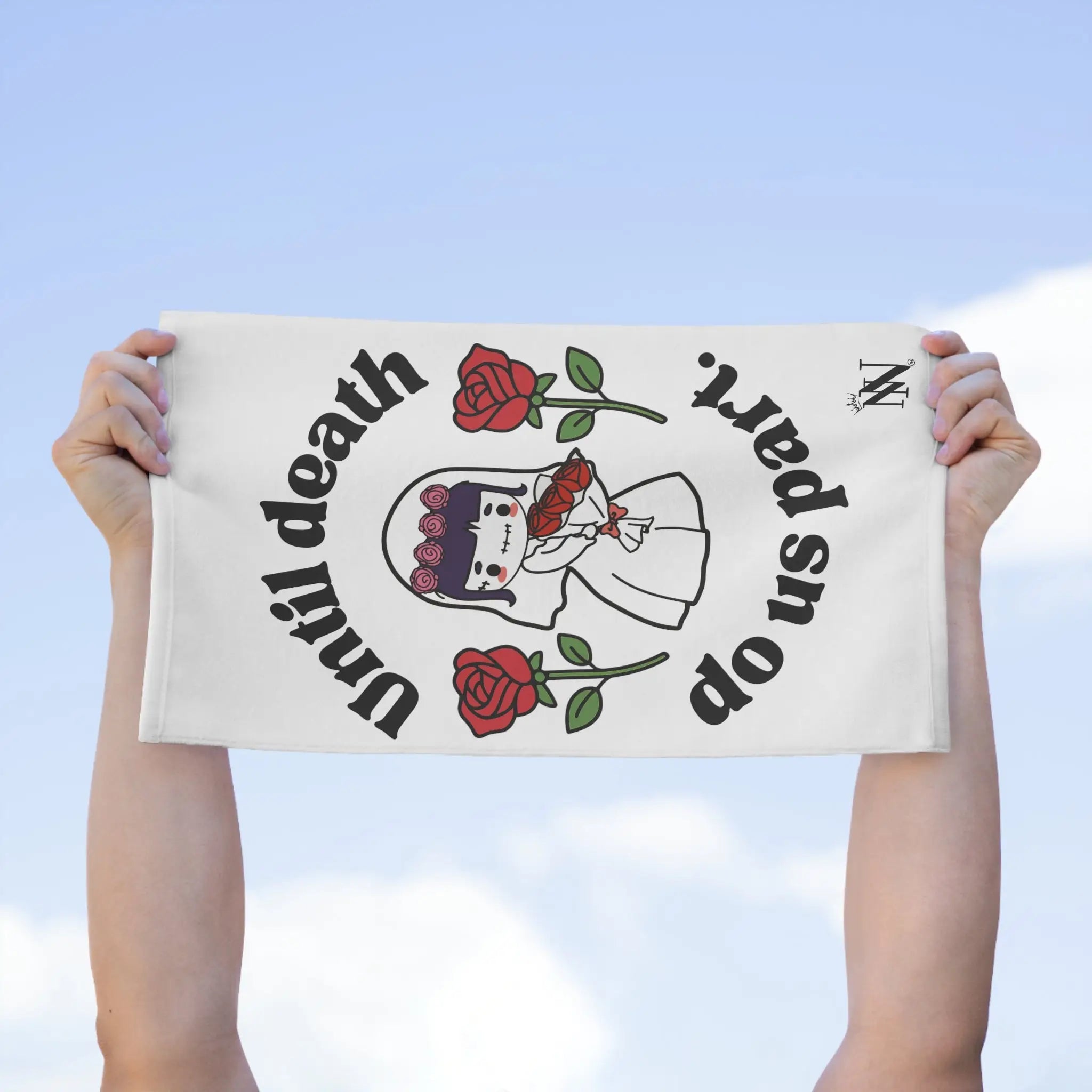 Until Death Do Us Part. Dead Bride Doll Sex Towel