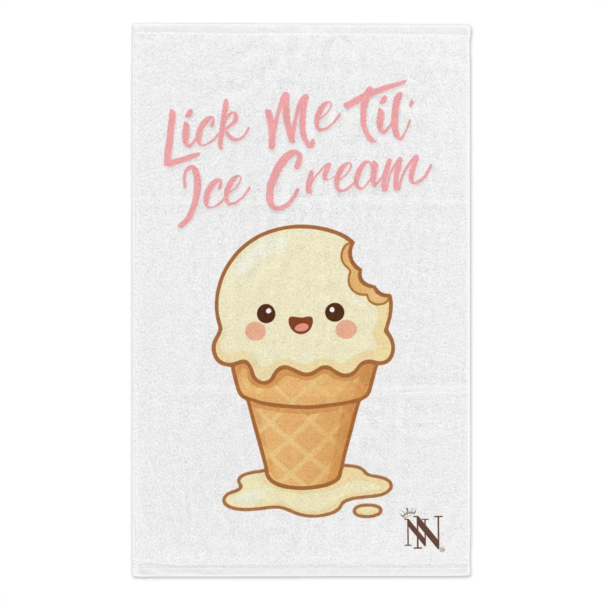 Lick Me Til’ Ice Cream | Nectar Napkins Fun-Flirty Lovers’ Towels