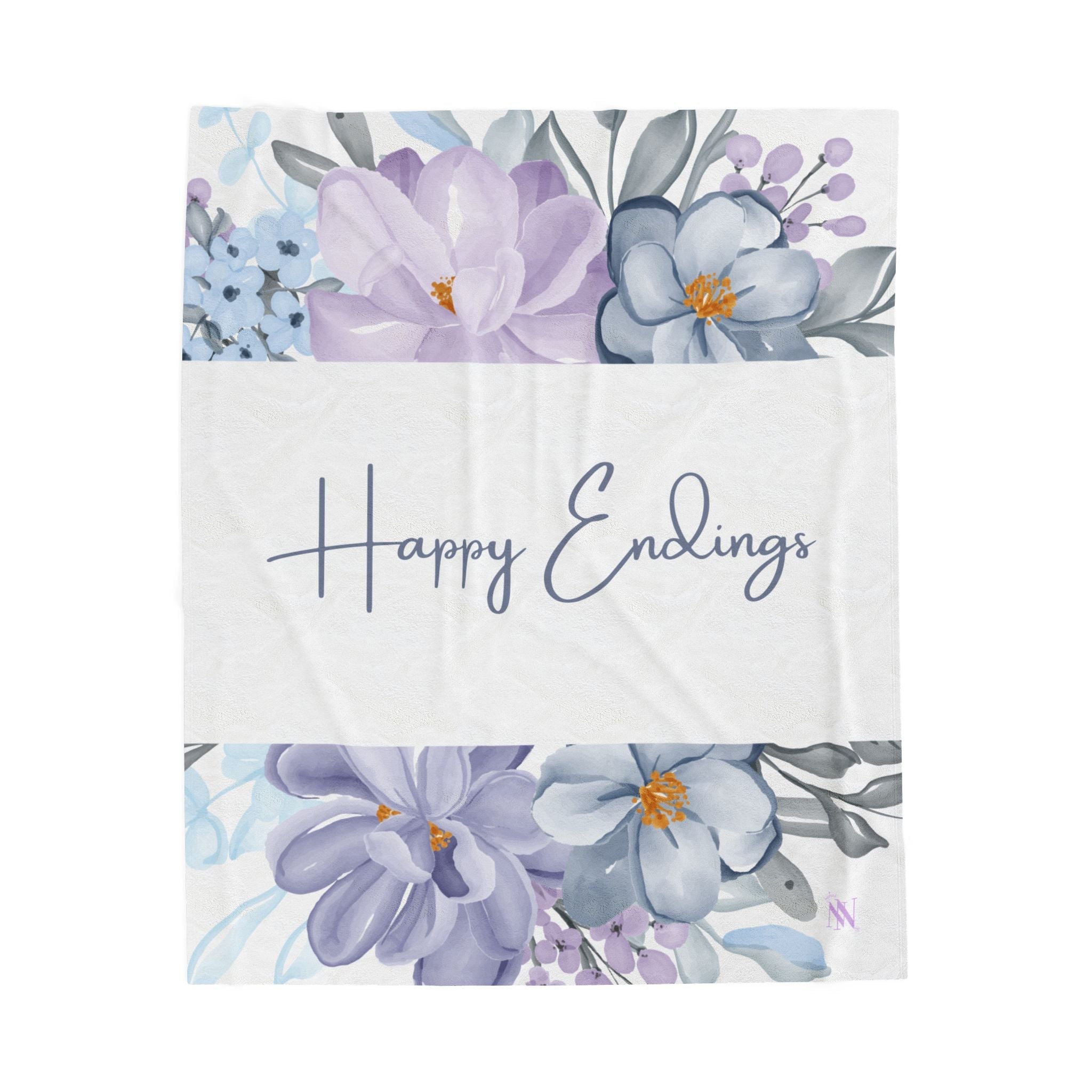 Happy Endings Floral | Mix & Match Fun-Flirty Lovers’ Blankets