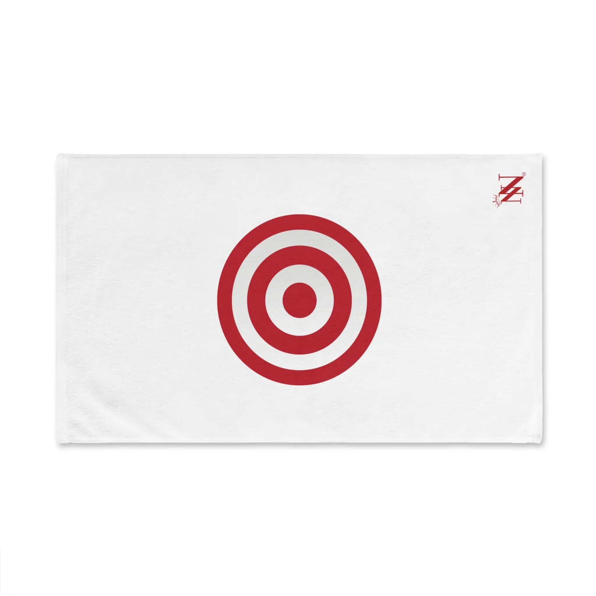 Medium Red Bullseye Target | Mix & Match Classic Fun-Flirty Lovers’ Towels