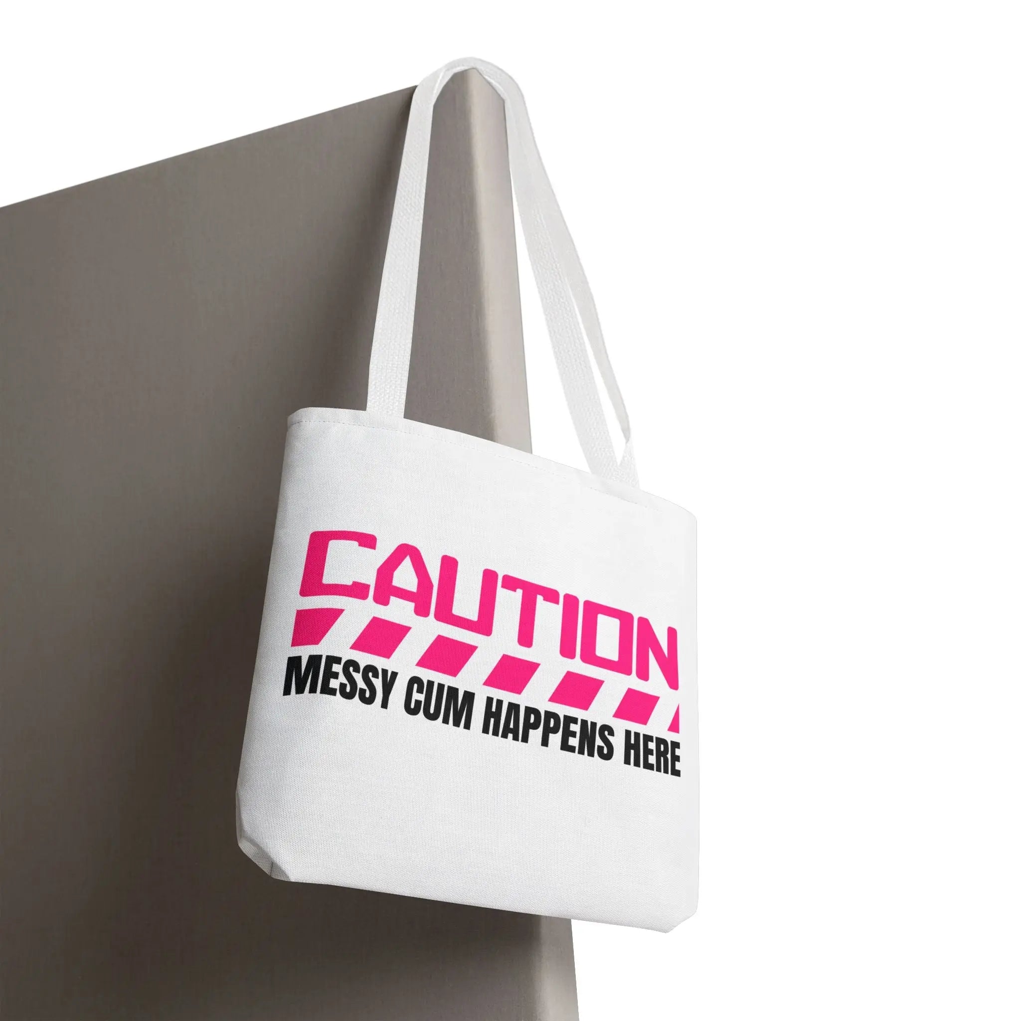 Caution: Messy Cum Happens Here | Mix & Match Fun-Flirty Lovers’ Totes