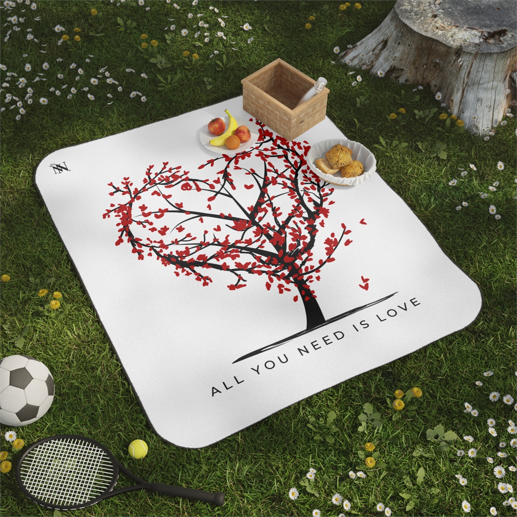 All You Need is Love Tree Sex Blanket