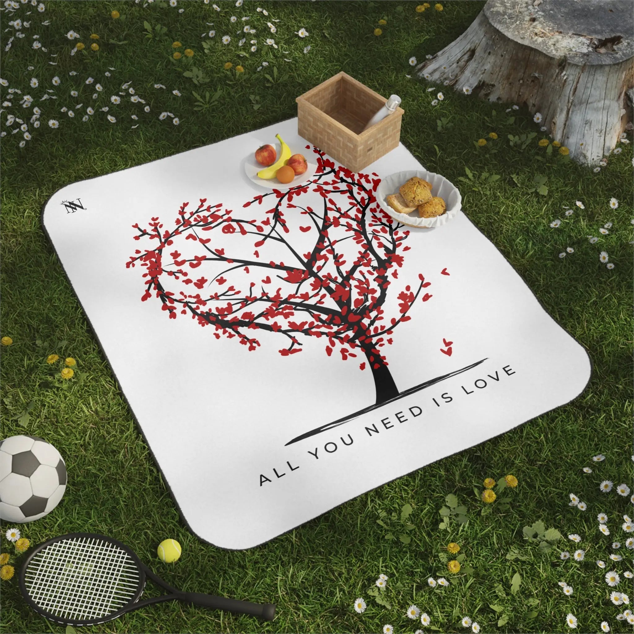 All You Need is Love Tree Sex Blanket