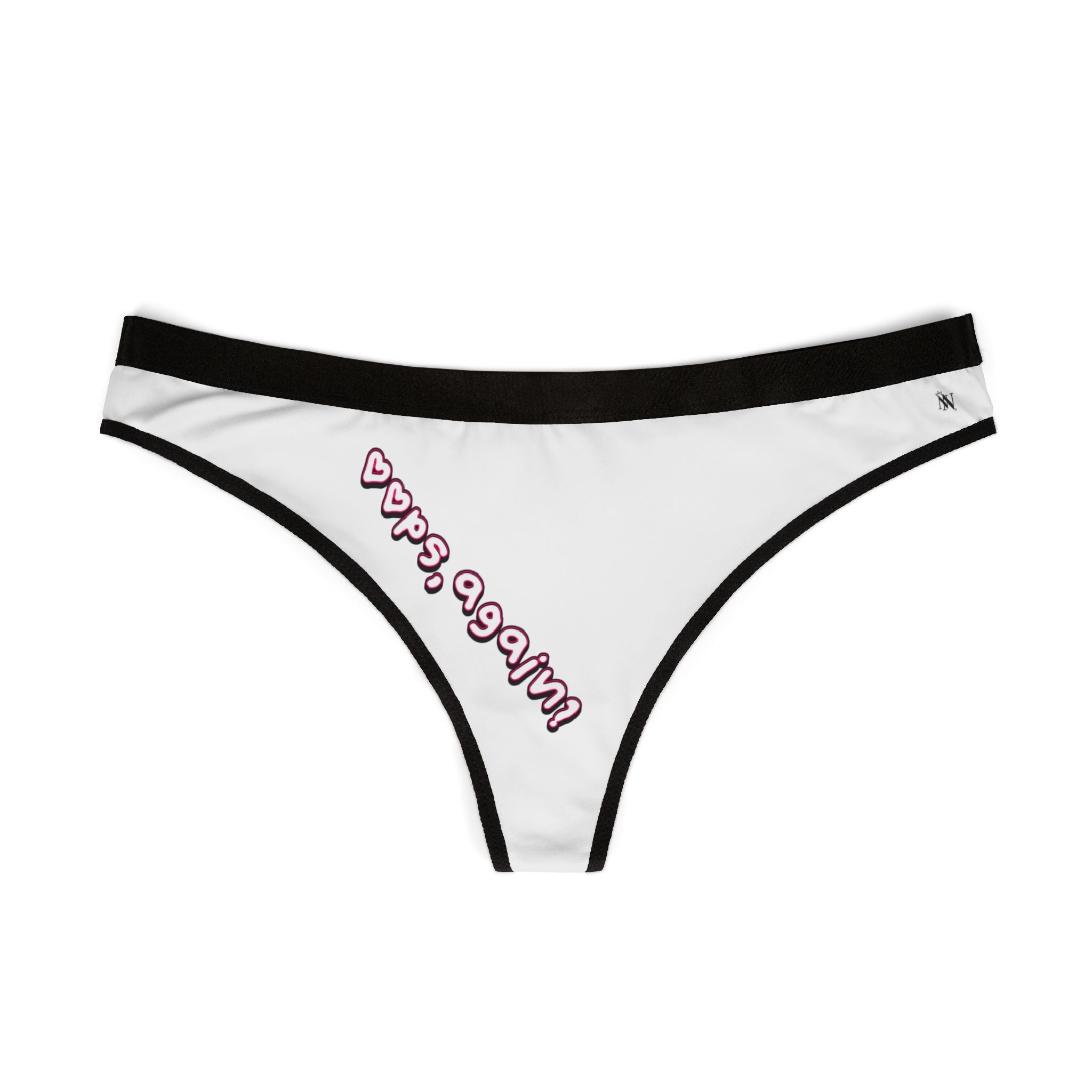 Oops Again? | Mix & Match Women’s Fun-Flirty Lovers’ Thongs