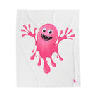 Slimy Pink Monster | Mix & Match Soft Fun-Flirty Lovers’ Blankets
