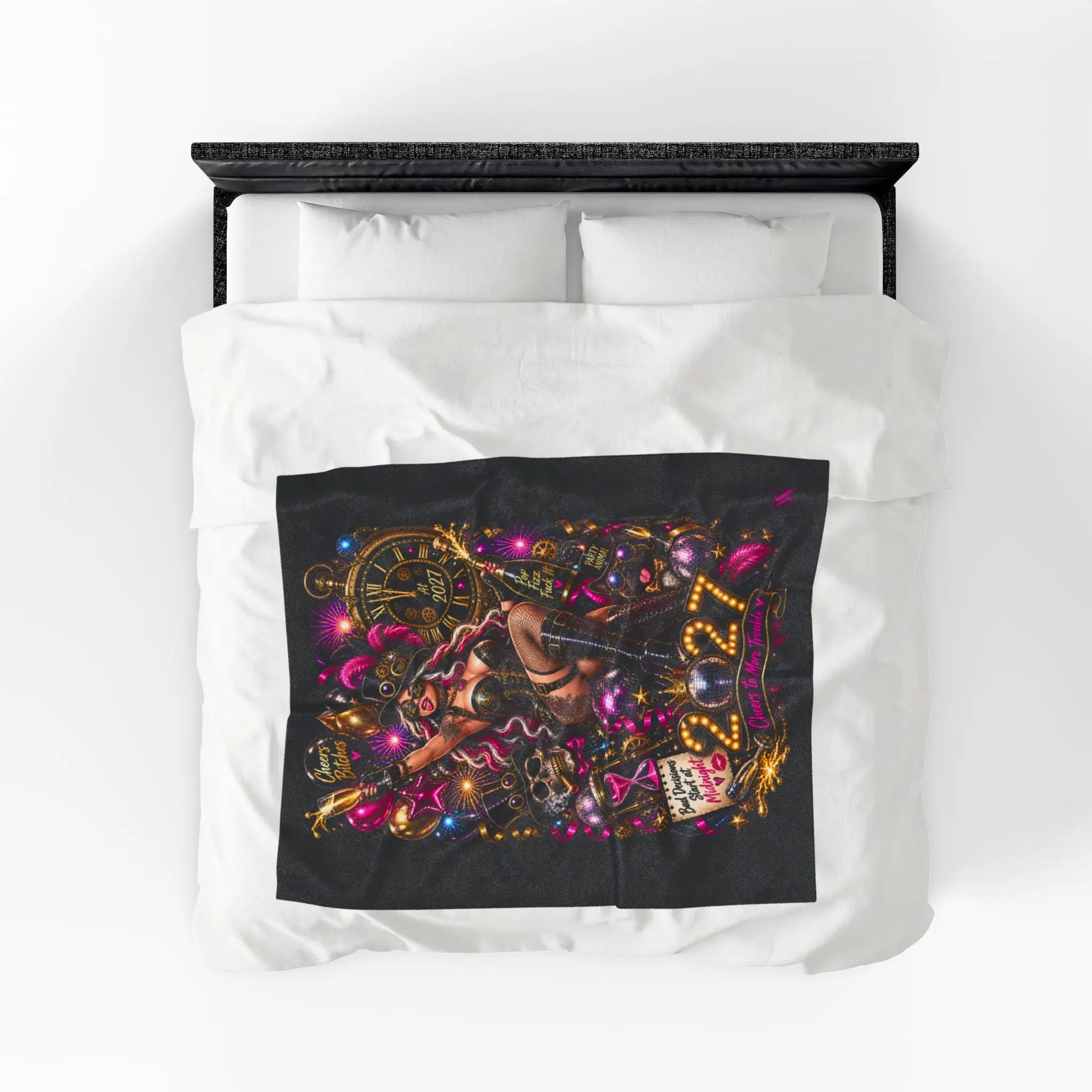 New Year’s Eve Wicked Fantasy | Nectar Napkins Fun-Flirty Lovers’ Blankets