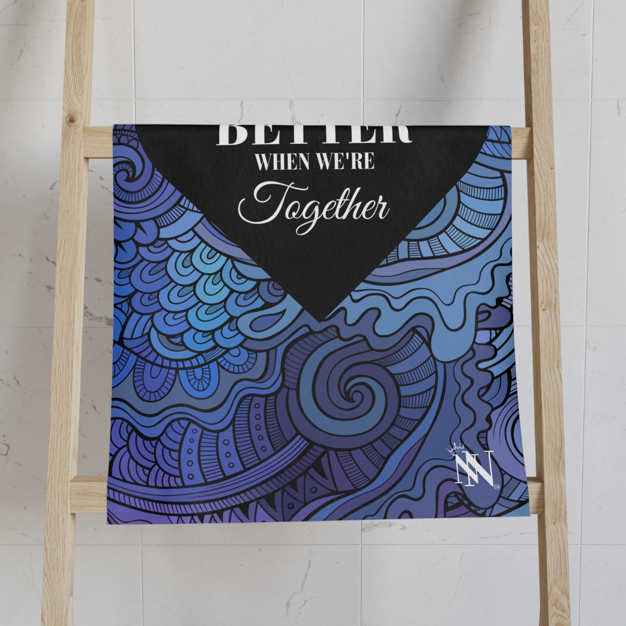 Everything’s Better Together | Mix & Match Classic Fun-Flirty Lovers’ Towels