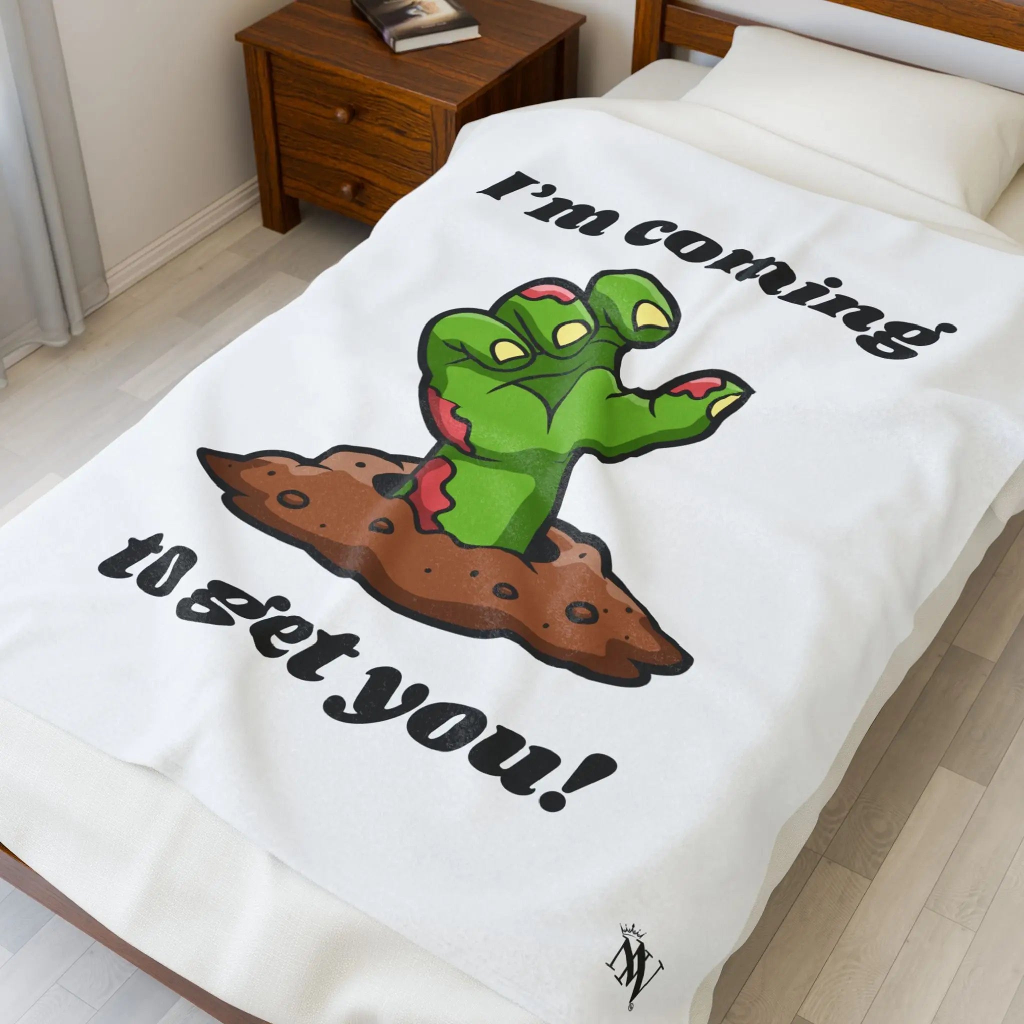 I’m Coming to Get You Monster | Mix & Match Soft Fun-Flirty Lovers’ Blankets