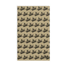 Crown Queen Pattern Gold Cum Towel