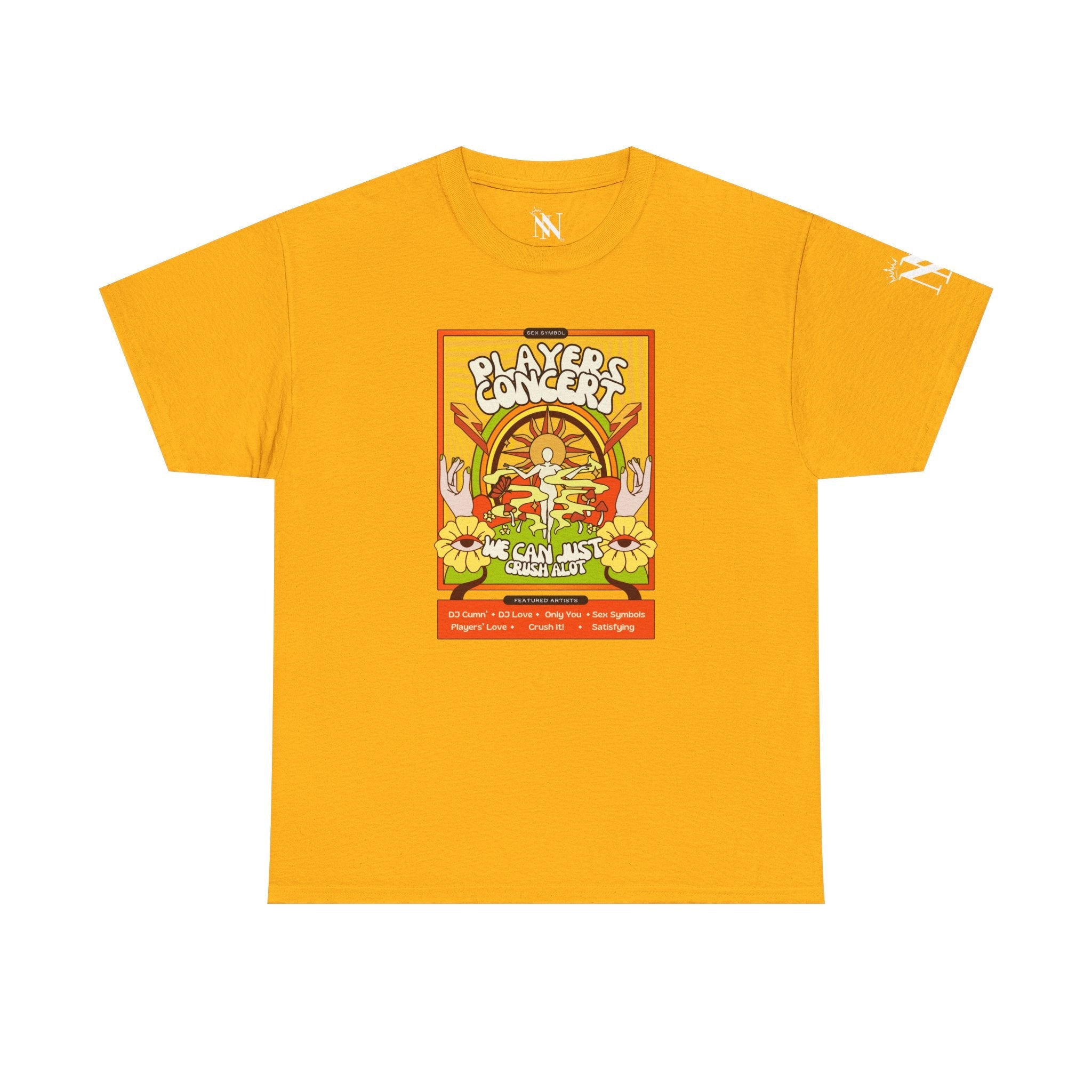 Psychedelic Players Concert Cotton T-Shirt