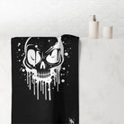 Slippery Splattered Skull | Nectar Napkins XL Fun-Flirty Lovers’ Towels
