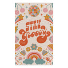 Stay Groovy Vintage Boho | Mix & Match Soft Fun-Flirty Lovers’ Towels