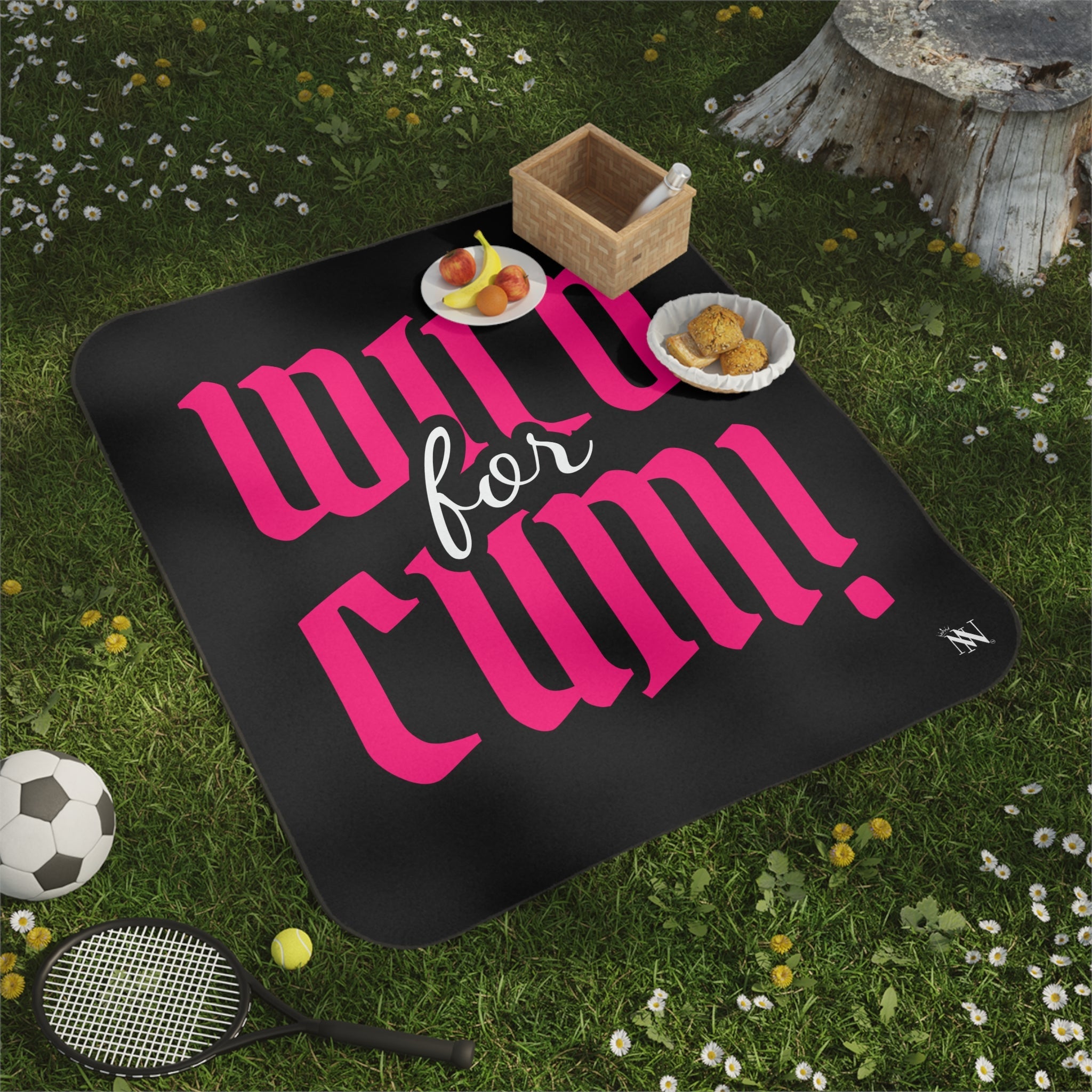 Wild for Cum! Sex Blanket