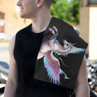 Unicorn with Wings Black | Mix & Match Soft Fun-Flirty Lovers’ Towels