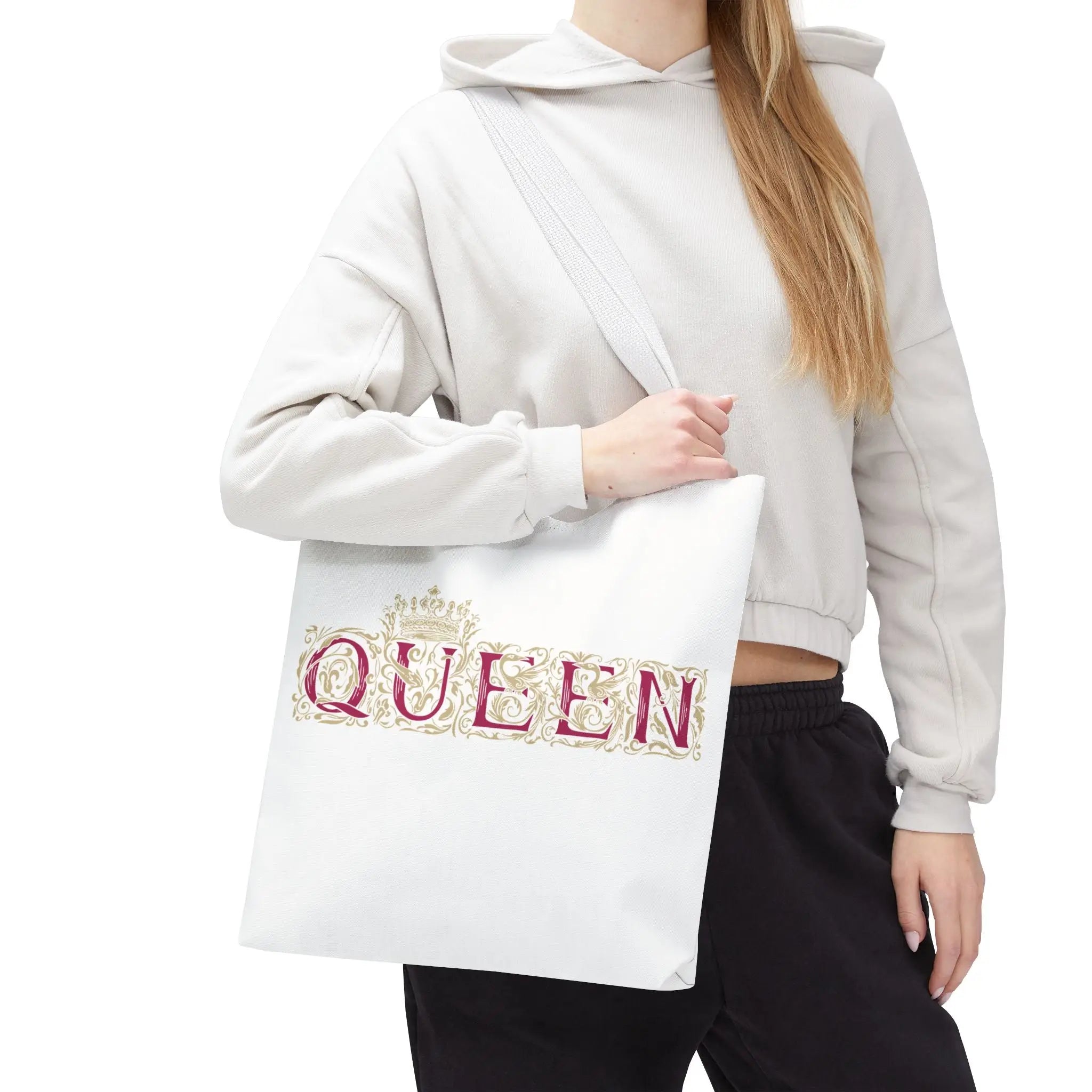 Gold Filigree Queen | Mix & Match Fun-Flirty Lovers’ Totes