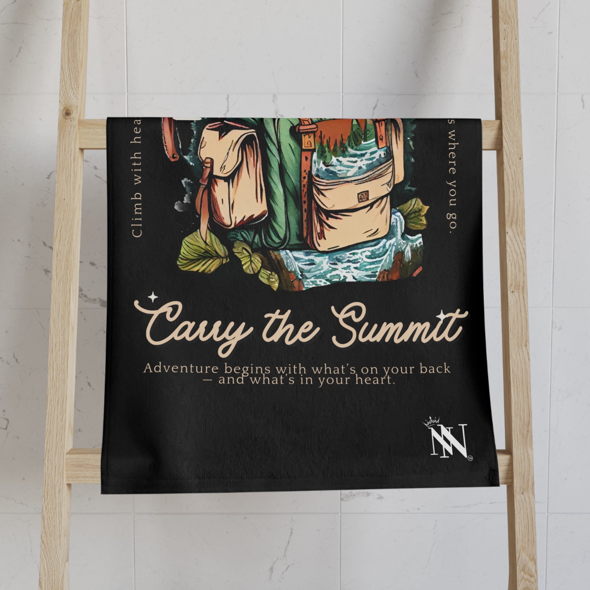 Carry the Summit | Mix & Match Classic Fun-Flirty Lovers’ Towels